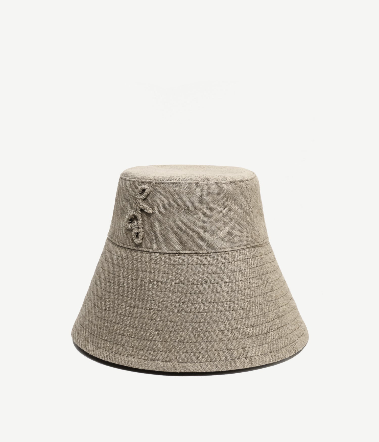 LINEN HAT IN KHAKI